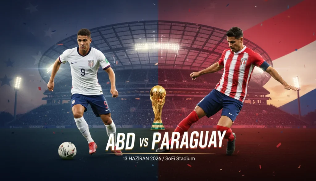 Grup D’de Kritik Karşılaşma: ABD ve Paraguay Mücadelesi