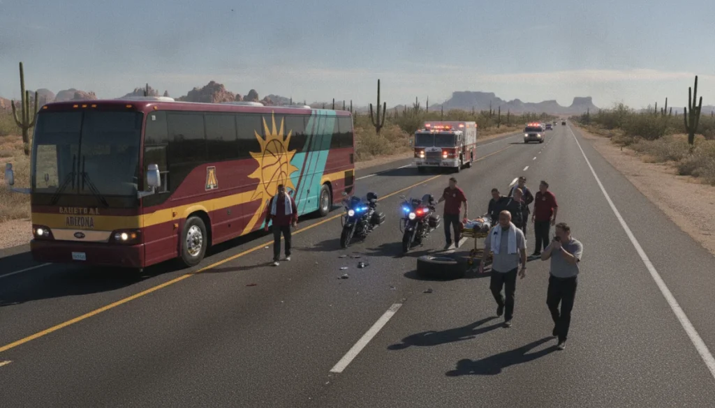 Arizona Kampında Talihsiz Kaza: Milli Takım Yolu Kesildi