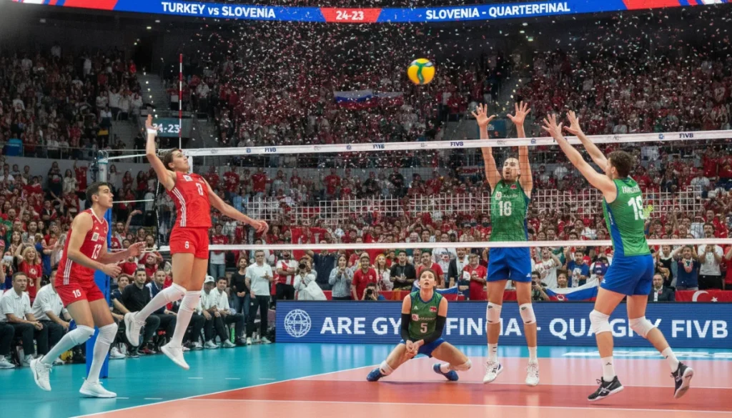Slovenya Karşısında Efeler’in İlk Çeyrek Final Sınavı